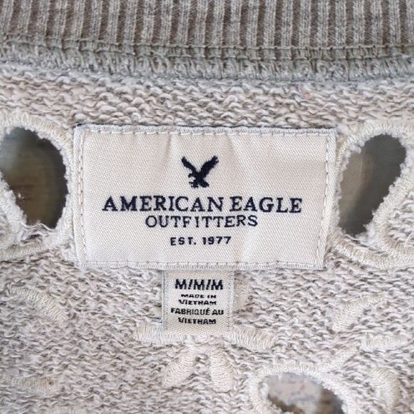 Gray Embroidered Women's Top - Picture 3 of 8